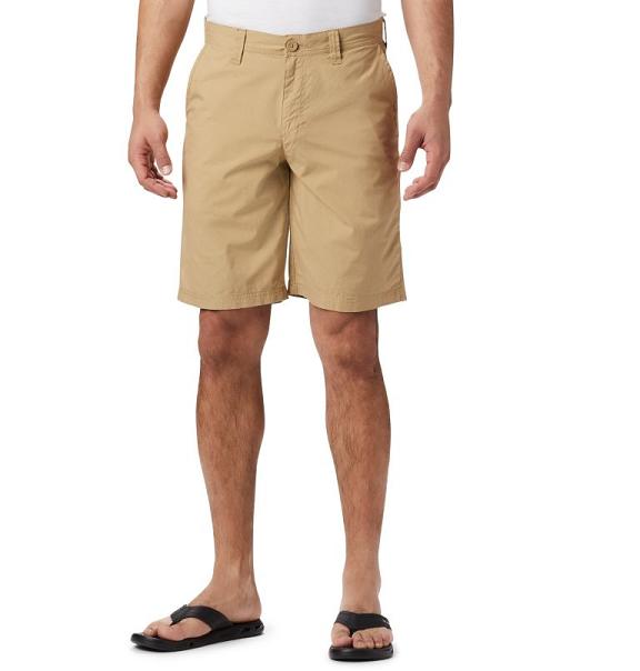 Columbia Washed Out Shorts Beige For Men's NZ32075 New Zealand